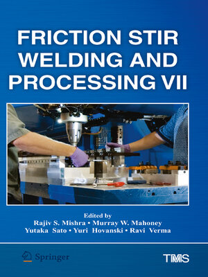 cover image of Friction Stir Welding and Processing VII